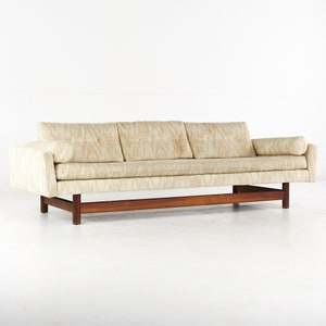 Adrian Pearsall Style Mid Century Gondola Sofa mcm image 1