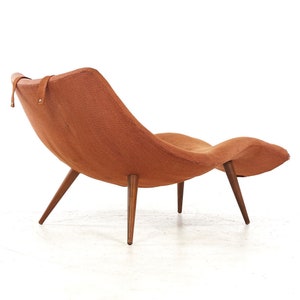Adrian Pearsall for Craft Associates Mid Century 1828-C Chaise Lounge mcm image 8