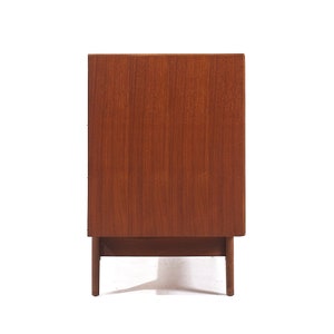 Lane Perception Mid Century Walnut Credenza and Hutch mcm image 3