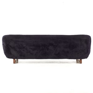 Arne Jacobsen for Fritz Hansen Style Mid Century Swan Sofa mcm image 5