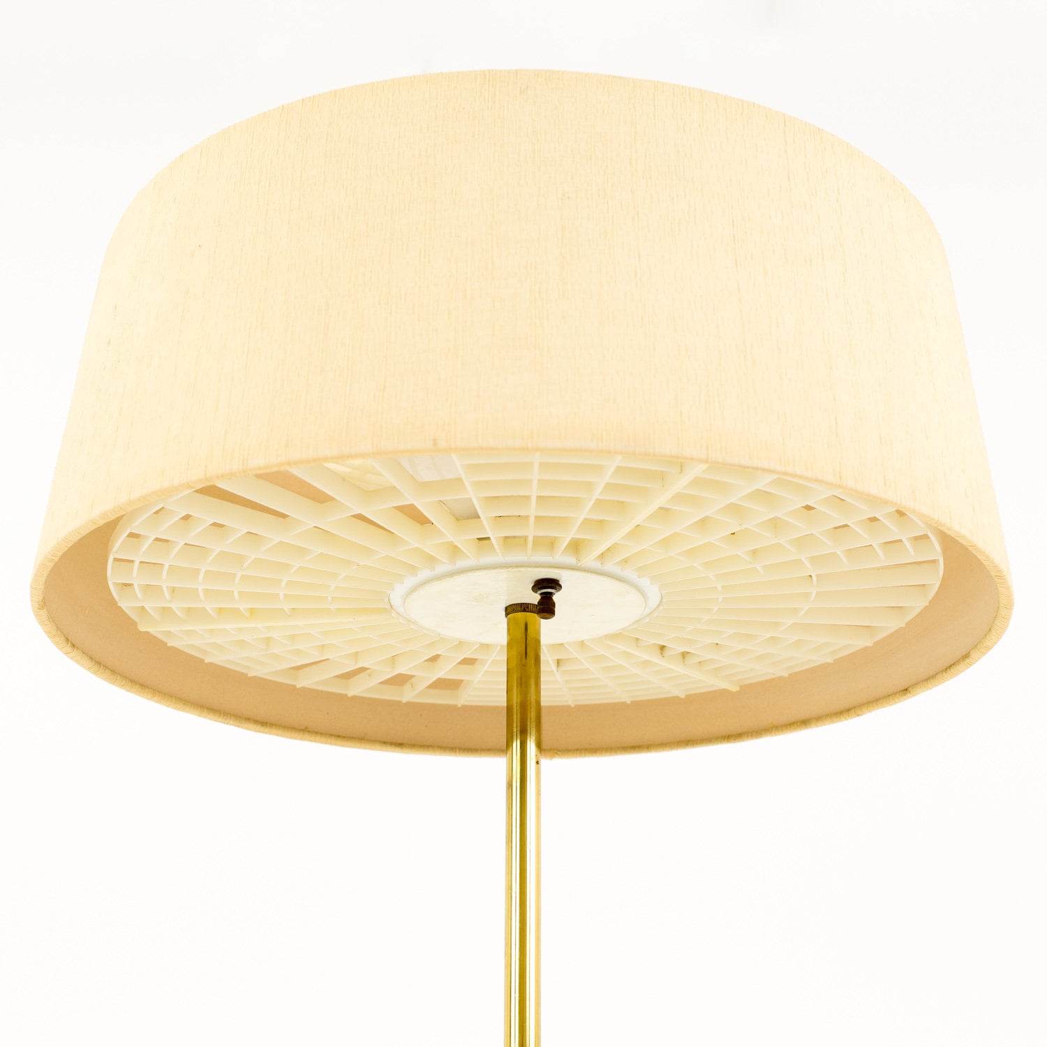 Gerald Thurston for Lightolier Mid Century Brass and Lucite