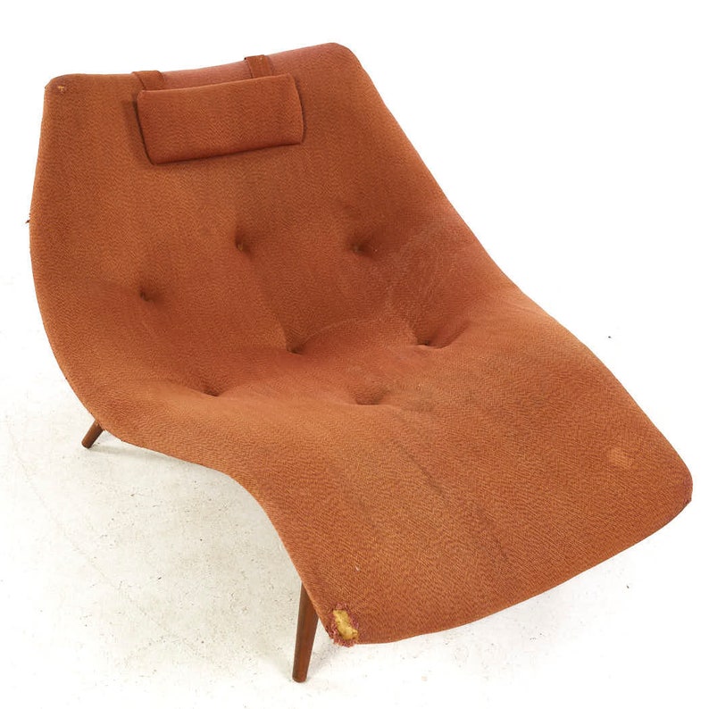 Adrian Pearsall for Craft Associates Mid Century 1828-C Chaise Lounge mcm image 9