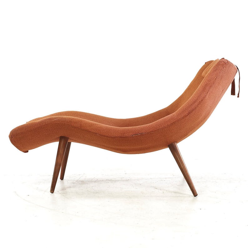Adrian Pearsall for Craft Associates Mid Century 1828-C Chaise Lounge mcm image 5