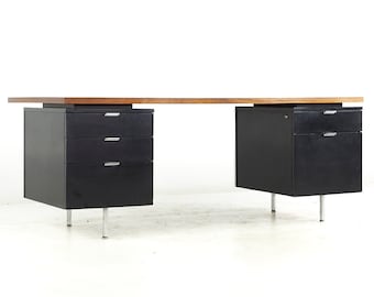 George Nelson for Herman Miller Mid Century Executive Desk - mcm