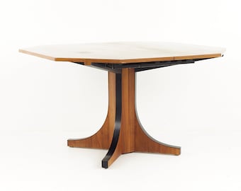 John Kapel for Glenn of California Mid Century Walnut Dining Table - mcm