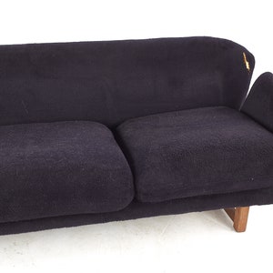 Arne Jacobsen for Fritz Hansen Style Mid Century Swan Sofa mcm image 9