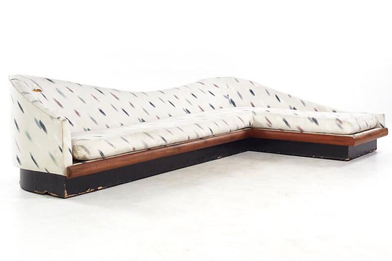 Adrian Pearsall for Craft Associates Mid Century Cloud Sofa mcm image 2