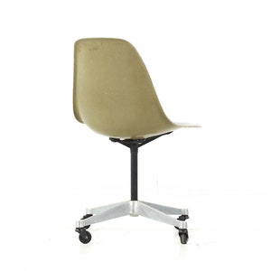 Charles and Ray Eames for Herman Miller Mid Century Wheeled Shell Chair mcm image 8
