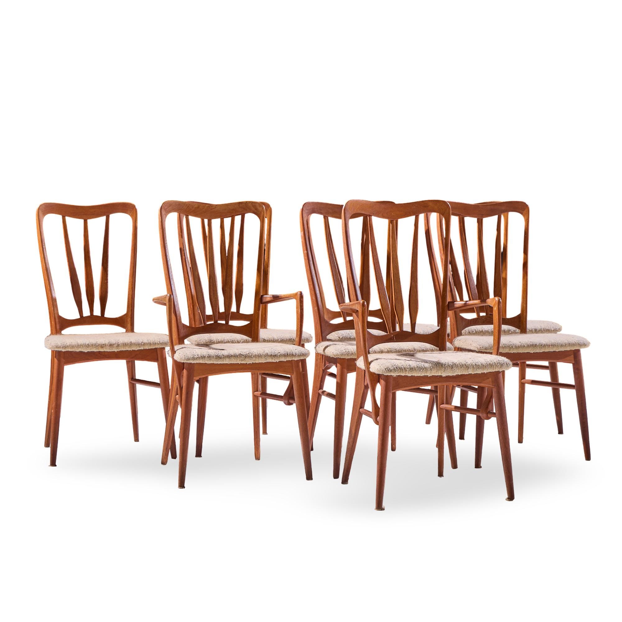 Niels Koefoed Ingrid Chairs - Etsy