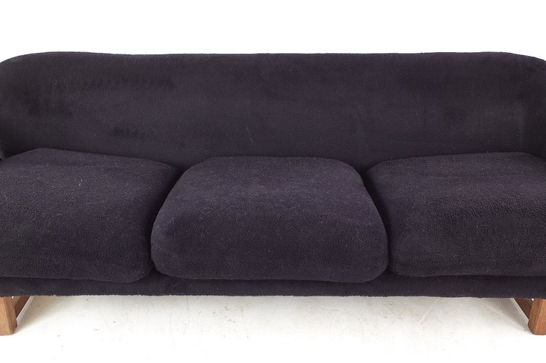 Arne Jacobsen for Fritz Hansen Style Mid Century Swan Sofa mcm image 8