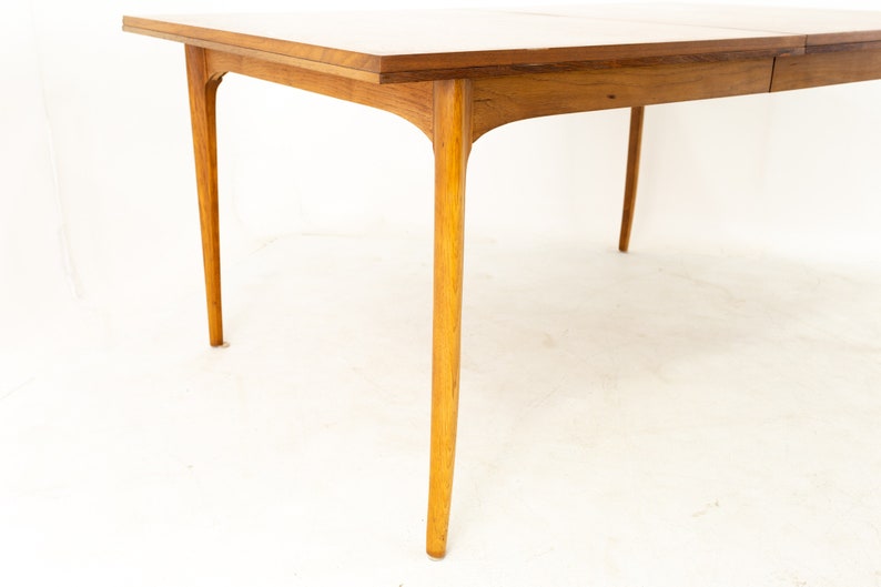 Kroehler Mid Century Walnut Expanding Dining Table mcm | Etsy