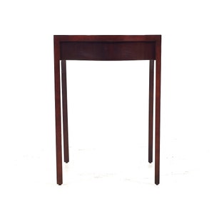 Drexel Contemporary Walnut End Tables Pair contemporary image 5