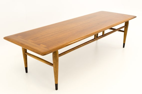 Andre Bus For Lane Acclaim Mid Century Walnut Dovetail Coffee Andre Bus For Lane Acclaim Mid Century, Mid Century Lane Acclaim Coffee Tables