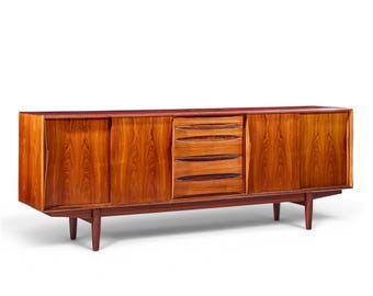 Arne Vodder for Skovby 7738 Mid Century Danish Rosewood Credenza - mcm