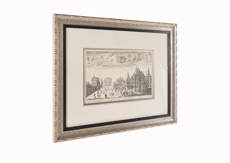 Black and White Architectural Framed Print image 2