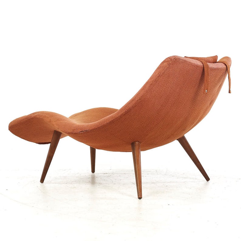 Adrian Pearsall for Craft Associates Mid Century 1828-C Chaise Lounge mcm image 6