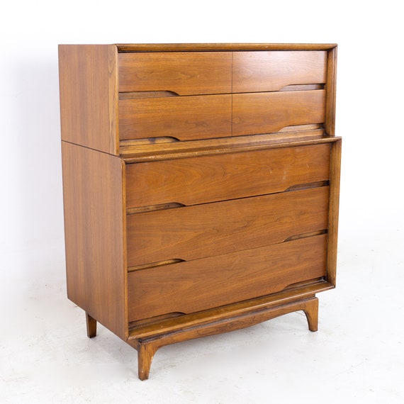 Kent Coffey Forum Mid Century Highboy Dresser Mcm Etsy UK