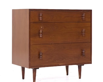 Stanley Young for Glenn of California Mid Century Chest of Drawers Dresser - mcm