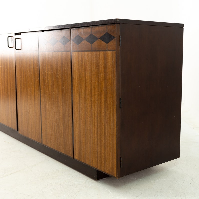 Johnson Furniture Directional Mid Century Multiwood 9 Drawer Etsy