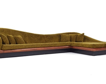 Adrian Pearsall for Craft Associates Mid Century Cloud Sofa - mcm