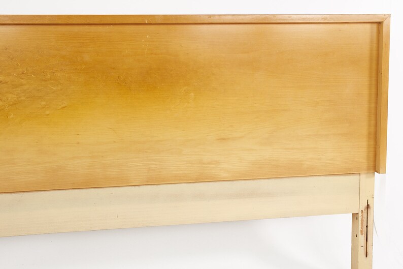 Merton Gershun for American of Martinsville Mid Century Urban Suburban Full Headboard mcm image 6