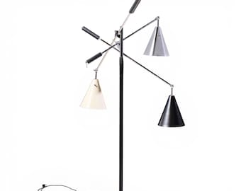 Angelo Lelli for Arredoluce Triennial Mid Century Italian Floor Lamp - mcm