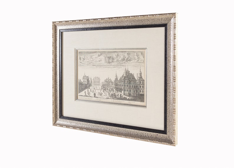 Black and White Architectural Framed Print image 3