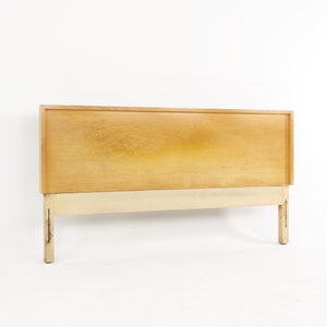 Merton Gershun for American of Martinsville Mid Century Urban Suburban Full Headboard mcm image 1