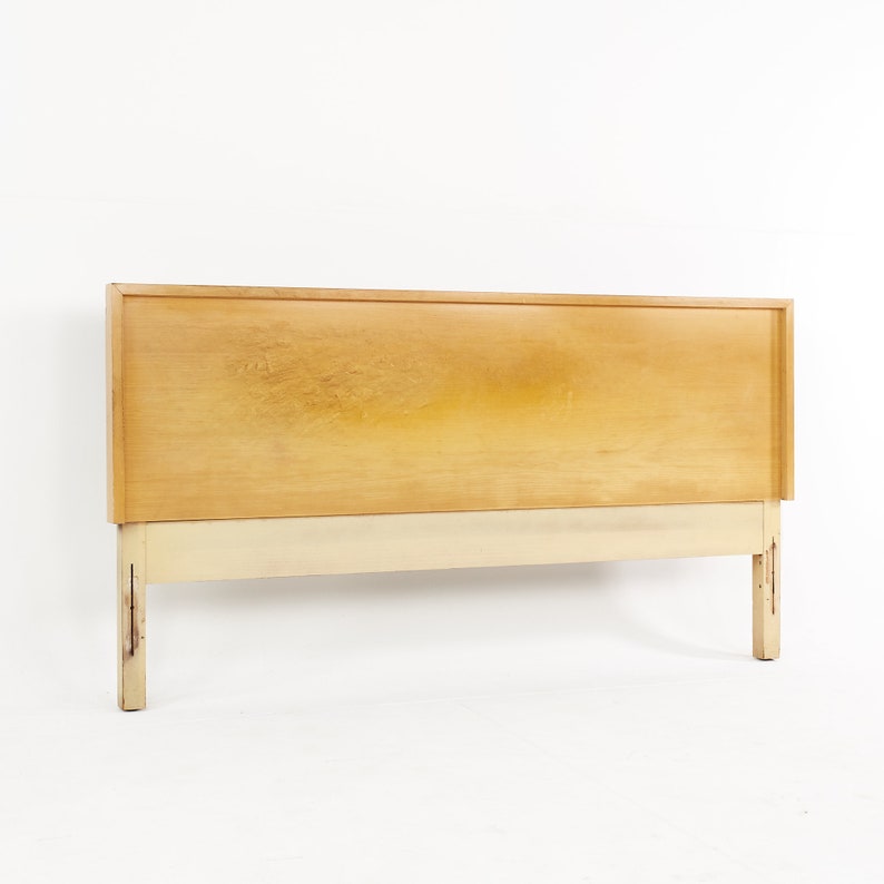 Merton Gershun for American of Martinsville Mid Century Urban Suburban Full Headboard mcm image 1