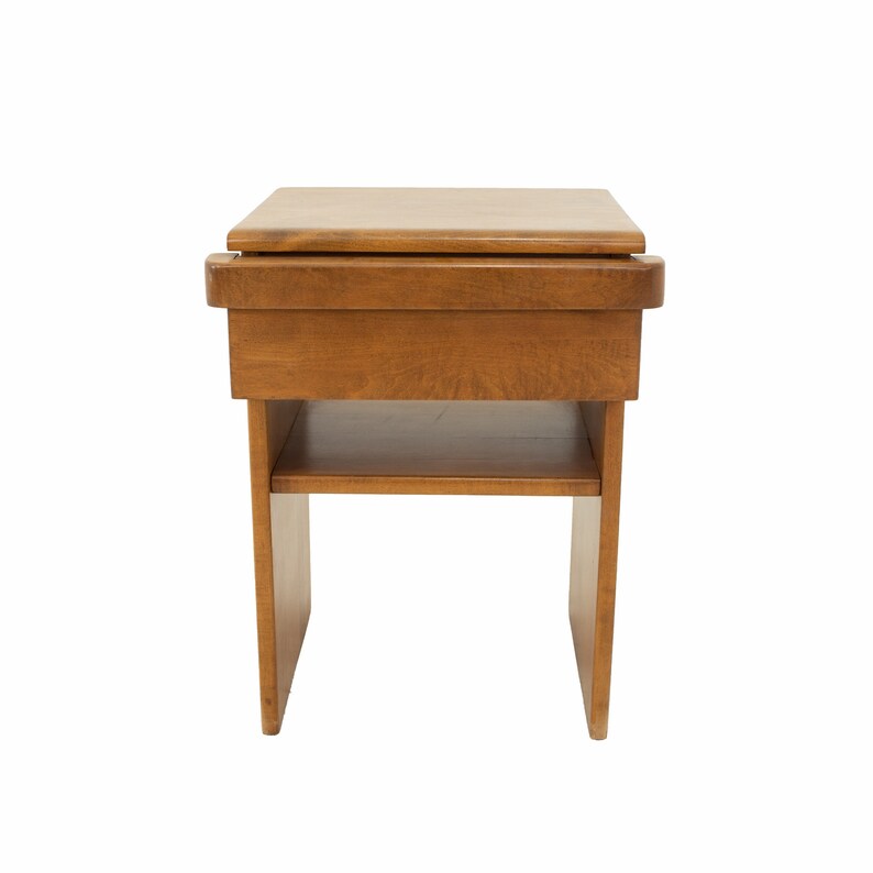 Russel Wright for Conant Ball Side End Table Nightstand mcm image 2