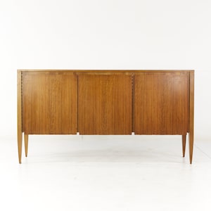 Gio Ponti for Singer and Sons Mid Century Walnut Model 2160 Cabinet mcm image 2