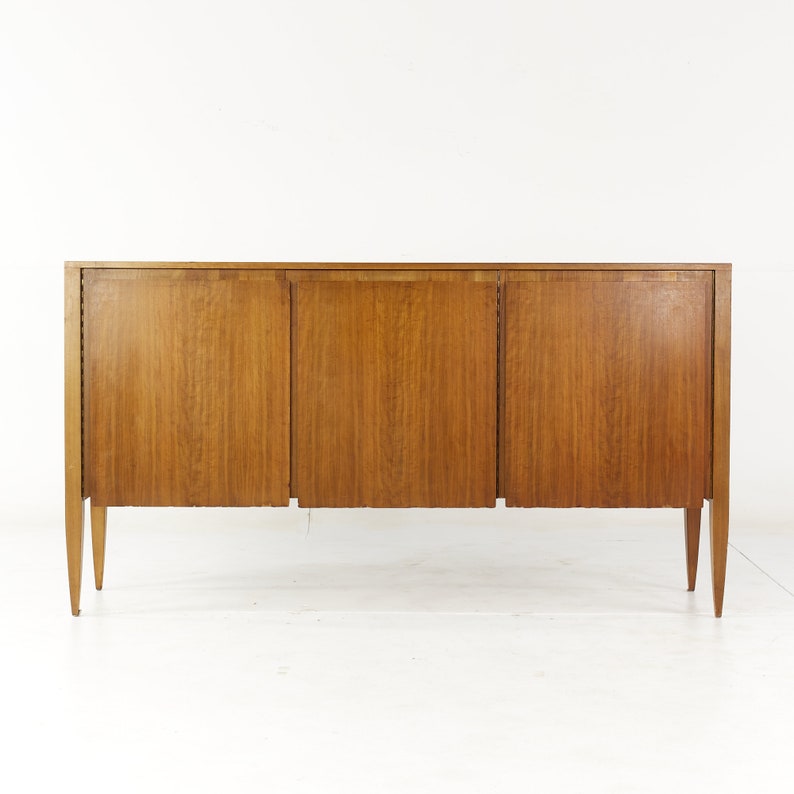 Gio Ponti for Singer and Sons Mid Century Walnut Model 2160 Cabinet mcm image 2