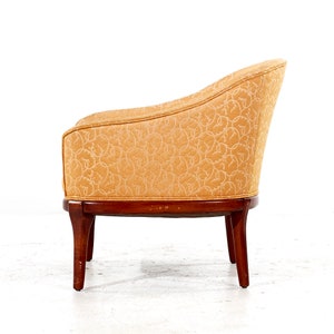 Erwin Lambeth Mid Century Walnut Lounge Chairs Pair mcm image 6
