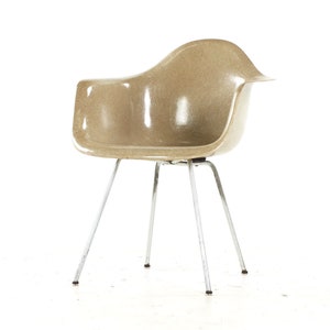 Charles and Ray Eames for Herman Miller Zenith Mid Century 1st Edition Rope Edge Chair mcm image 3