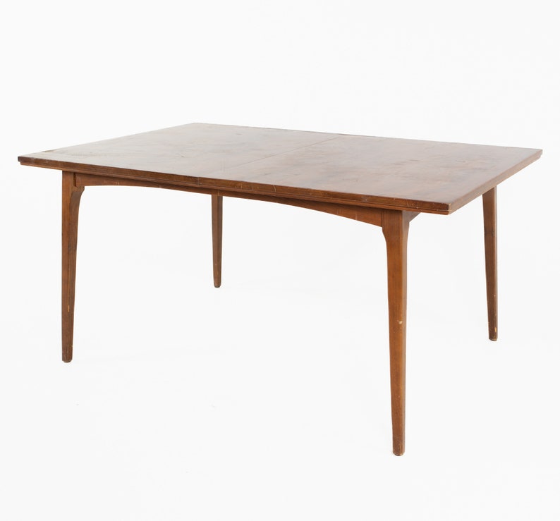 Kipp Stewart For Drexel Declaration Walnut Dining Table mcm image 3