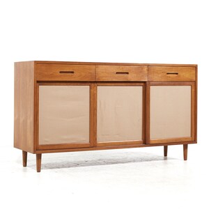 Edward Wormley for Dunbar Mid Century Mahogany Credenza - mcm