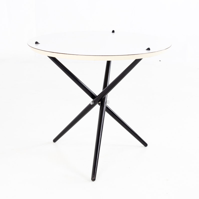 Hans Bellmann for Knoll Mid Century Popsicle Side End Table mcm image 2