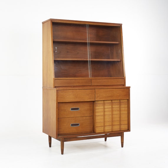Cane clearance hutch furniture
