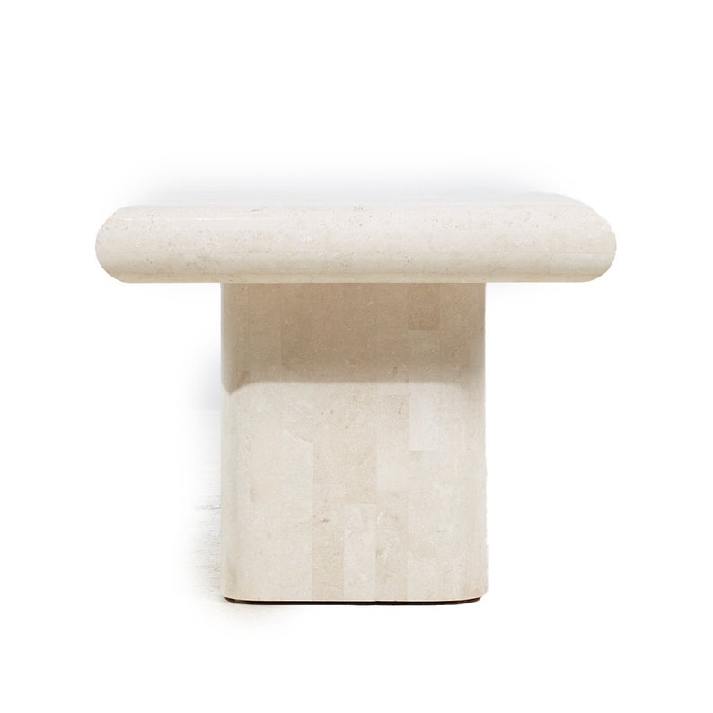 Postmodern Pedestal End Table image 5