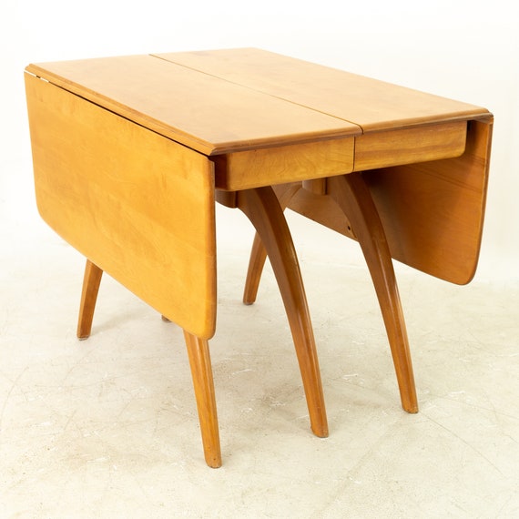 Heywood Wakefield Mid Century Maple Wishbone Expanding Dining