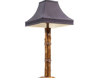 Currey and Co Bamboo Table Lamp