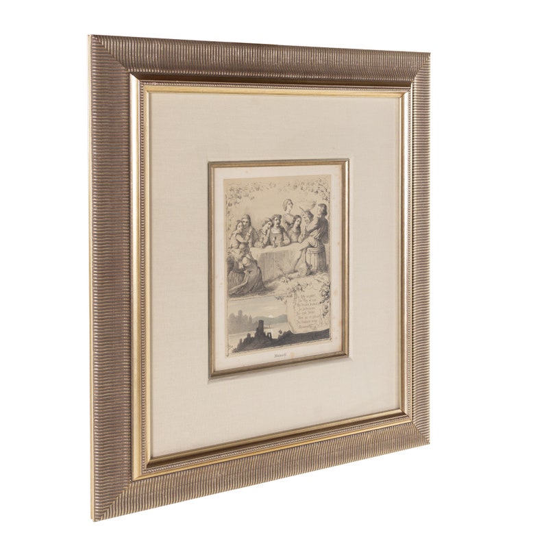 Mainacht Gold Framed Print image 2