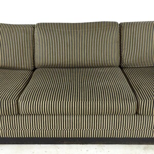 Milo Baughman Style Mid Century Rosewood Case Sofa mcm image 8