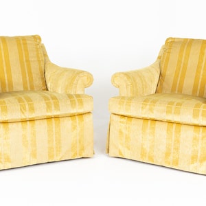 A. Rudin Contemporary Lounge Chairs - Pair