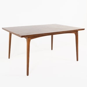 Kipp Stewart For Drexel Declaration Walnut Dining Table mcm image 1