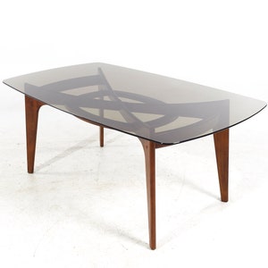Adrian Pearsall Style Mid Century Compass Dining Table mcm image 6