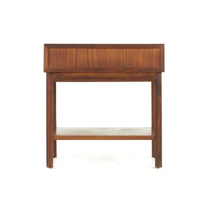 Jack Cartwright for Founders Mid Century Walnut Nightstand mcm image 7