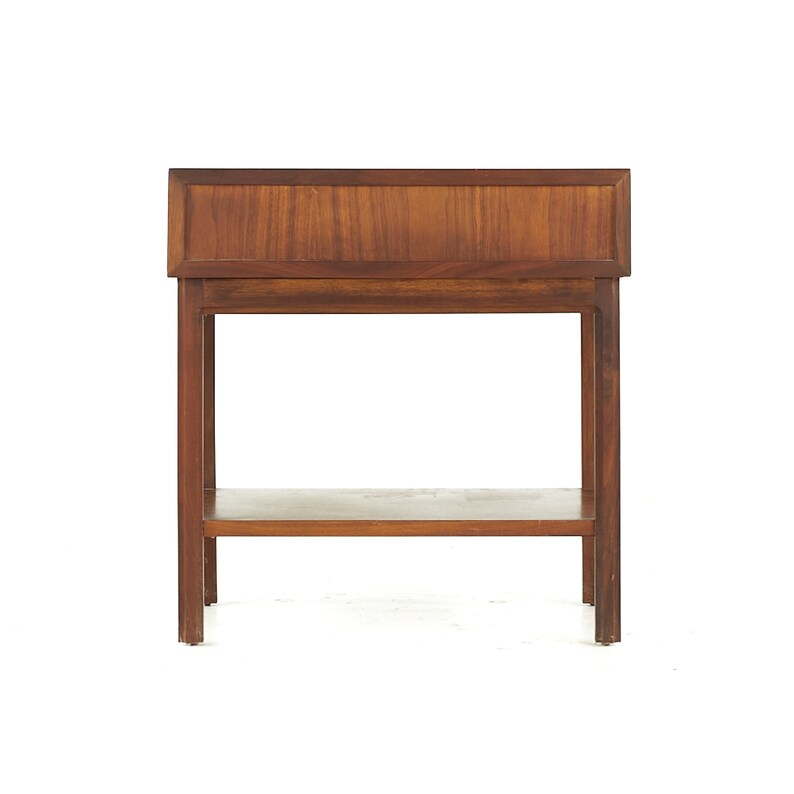 Jack Cartwright for Founders Mid Century Walnut Nightstand mcm image 7