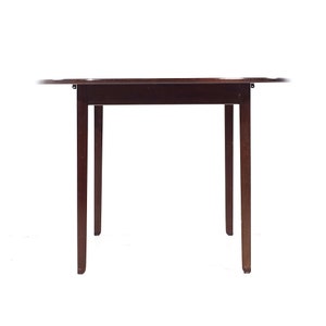 Ole Wanscher Mid Century Danish Rosewood Expanding Dining Table with 2 Leaves mcm image 4