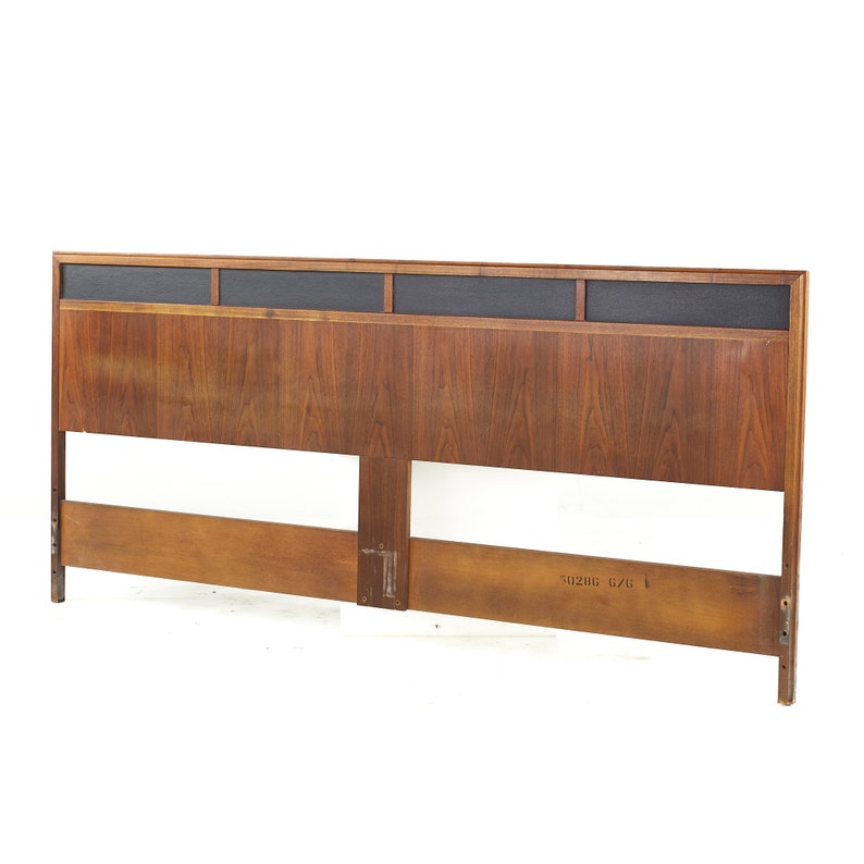 Jack Cartwright for Founders Mid Century King Headboard mcm image 3
